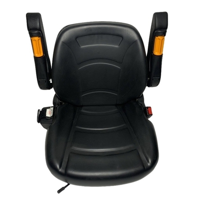 Zwarte universele comfortabele luxe H2KE6-80051 vorkhefstoel met micro-schakelaar armleuningen en veiligheidsgordels