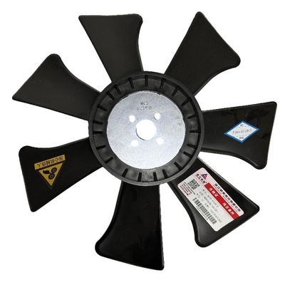 490B-41100 Vorkliftonderdelen Radiator ventilator blad in zwart plastic voor 490/495/498/4D30G31