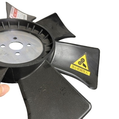 490B-41100 Vorkliftonderdelen Radiator ventilator blad in zwart plastic voor 490/495/498/4D30G31