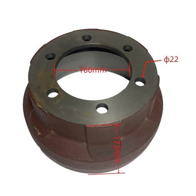 Stalen remtrommel voor FD30Z5/T6 FB30 CPC D 30-35 FD30-35 24453-02131 Lange levensduur