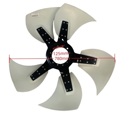 Gegarandeerd Plastic Radiator Fan Blade 612630061212 voor Weichai WP10 Wheel Loader