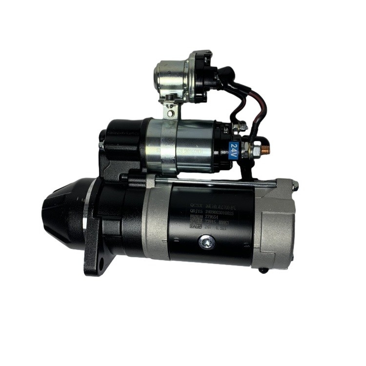 Top- 24V 4.5KW Starter QDJ2519E-P voor QUANCHAI Diesel motor onderdelen 495/498/4C5/4C6 2409003010025