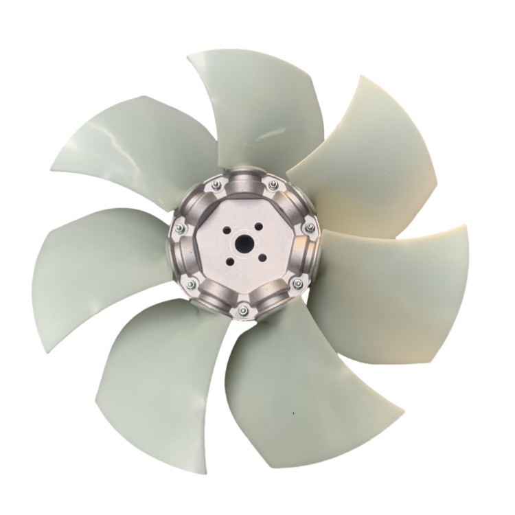 Ventilatorblad van stalen kunststof H5T01-00501 voor QSF3.8 QSB4.5 Forkliftcomponenten